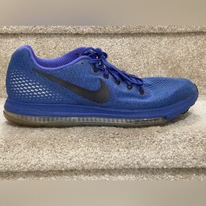 Size 10.5- Nike Zoom All Out Low Paramount Blue 878670-400